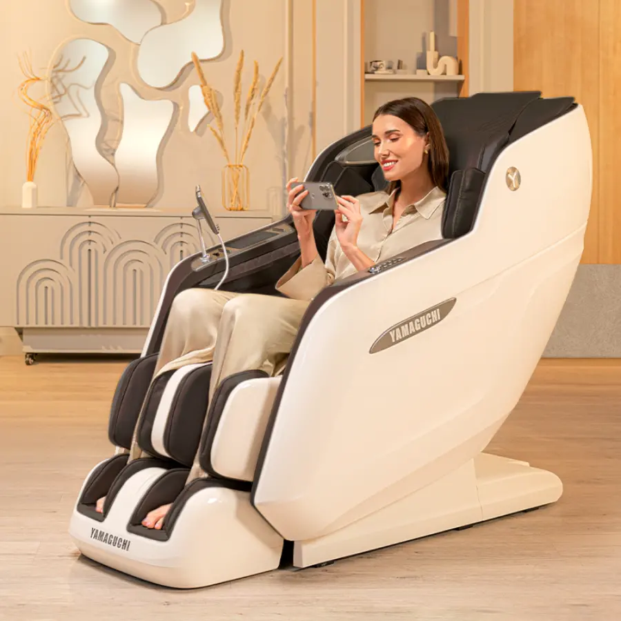 Массажное кресло Yamaguchi Skyway (коричневое)