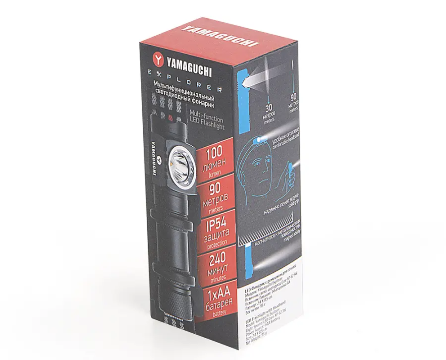 Светодиодый фонарик YAMAGUCHI Explorer